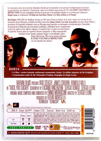 A Fistful of Dynamite (Garść dynamitu) [DVD]