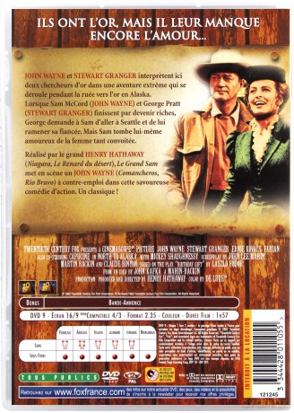 North to Alaska (Złoto Alaski) [DVD]