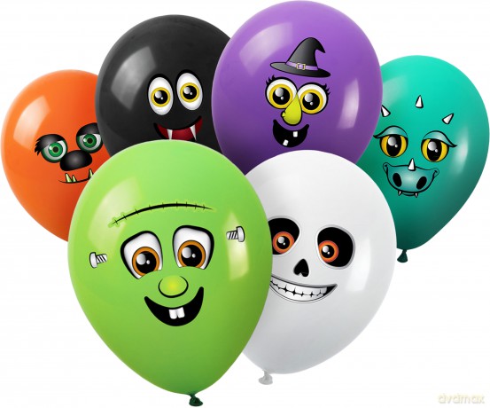 Balony potwory - zrób to sam (6 wzorów)
