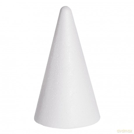 Stożek styropianowy 31 cm