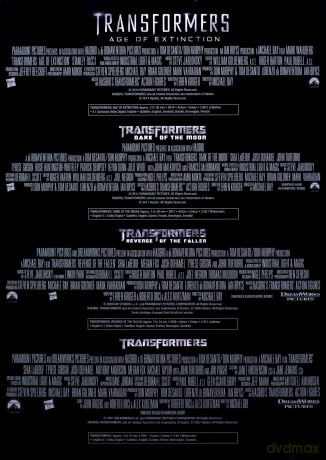 Transformers 1-4 [4DVD]
