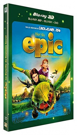 Epic (Tajemnica zielonego królestwa) [Blu-Ray 3D]+[Blu-Ray]+[DVD]