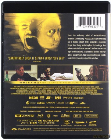 Possessor [Blu-Ray 4K]+[Blu-Ray]