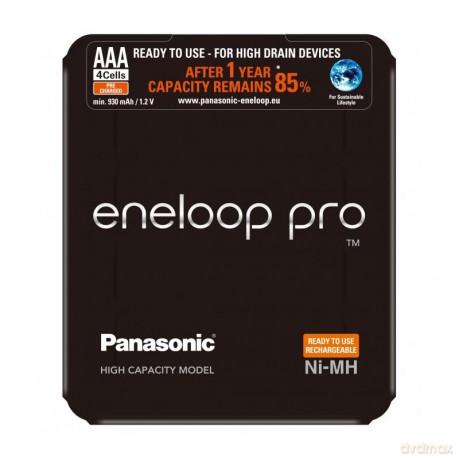 Panasonic Eneloop PRO R03/AAA 930 mAh akumulator - 4 szt blister