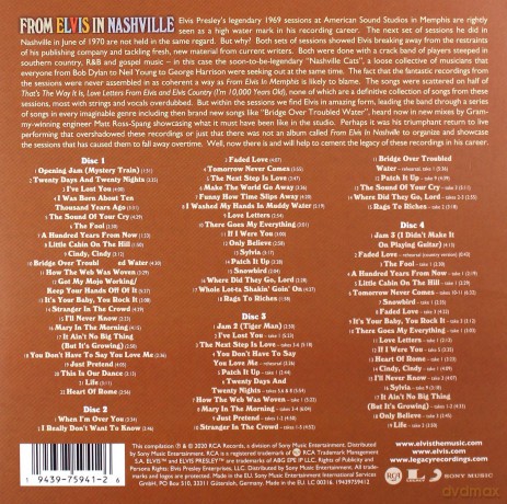 Elvis Presley: From Elvis In Nashville [4CD]