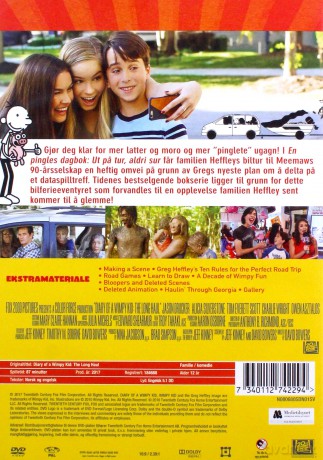 Diary of a Wimpy Kid: The Long Haul (Dziennik cwaniaczka: Droga przez mękę) [DVD]