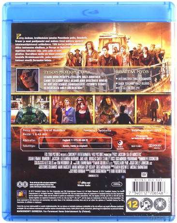 Percy Jackson: Morze potworów [Blu-Ray]