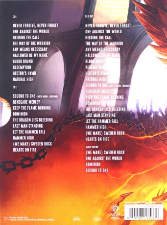 Hammerfall: Live Against The World [Blu-Ray]+[2CD]