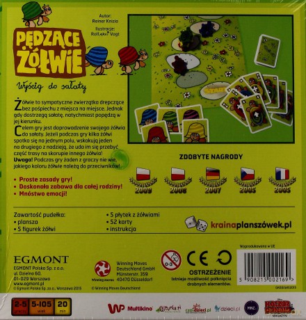 Pędzące Żółwie Gra Planszowa [GRA]
