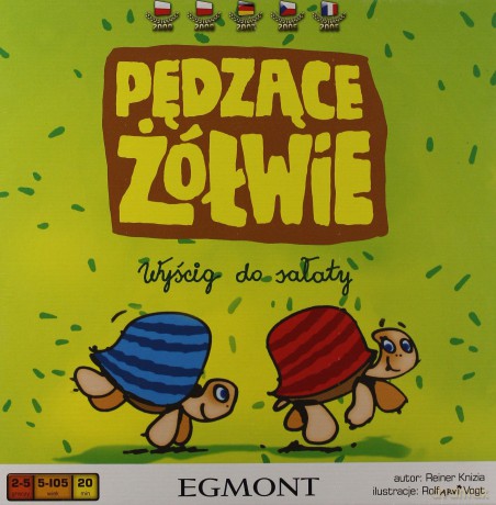 Pędzące Żółwie Gra Planszowa [GRA]