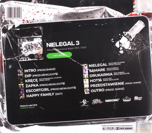 Major Spz: Niel3gal [CD]