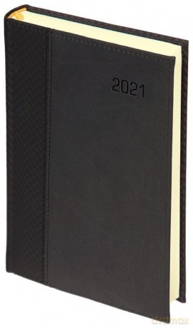 Kalendarz 2021 A4 tygodniowy Carbon Paris czarny [KALENDARZ]