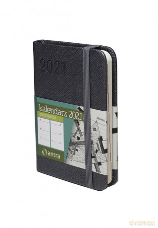 Kalendarz 2021 Awangarda A7 TDW grafitowy [KALENDARZ]