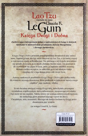Księga Drogi i Dobra - Ursula K. LeGuin [KSIĄŻKA]