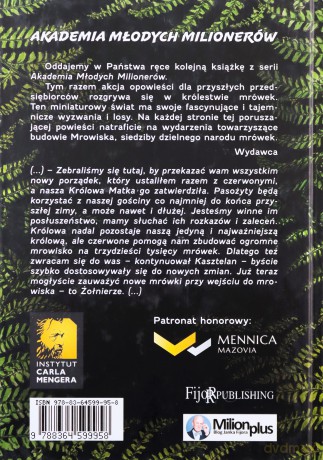 Mrowisko czyli niezwykłe losy mrówki Bak - Marek Łangalis [KSIĄŻKA]