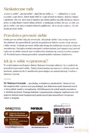 Pewność siebie - Mateusz Grzesiak [KSIĄŻKA]