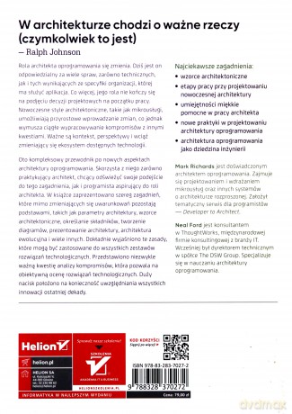 Podstawy architektury oprogramowania dla inżynierów - Mark Richards, Neal Ford [KSIĄŻKA]