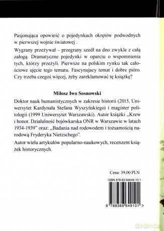 Podwodne pojedynki 1 - Miłosz Iwo Sosnowski [KSIĄŻKA]