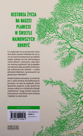Splątane drzewo życia. - David Quammen [KSIĄŻKA]