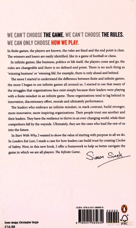 The Infinite Game - Simon Sinek [KSIĄŻKA]