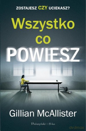 Wszystko co powiesz - Gillian McAllister [KSIĄŻKA]