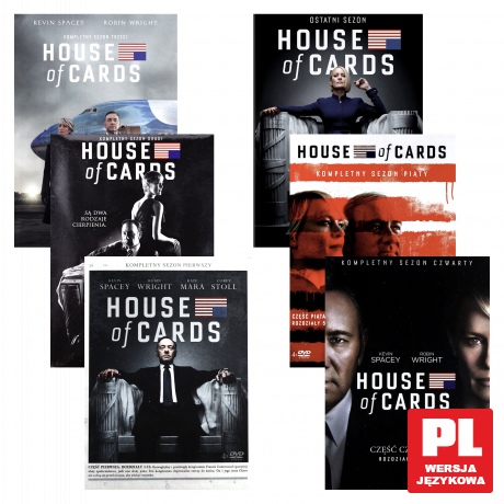 House of Cards Sezon 1-6 Pakiet [23DVD]