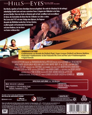 The Hills Have Eyes (Wzgórza mają oczy) [Blu-Ray]