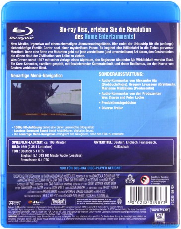The Hills Have Eyes (Wzgórza mają oczy) [Blu-Ray]
