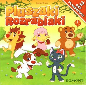 Pluszaki Rozrabiaki Gra Planszowa (twarda) - Reiner Knizia [KSIĄŻKA]