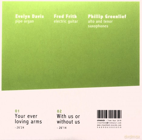 Davis, Frith, Greenlief - Drone Trio: Lantskap Logic [CD]