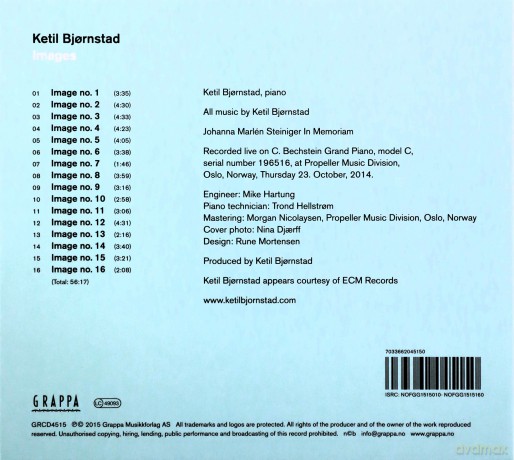 Ketil Bjornstad: Images [CD]