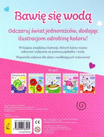 Bawię się wodą. Jednorożce [KSIĄŻKA]