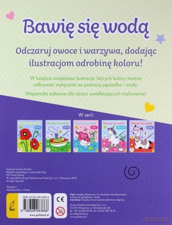 Bawię się wodą. Owoce i warzywa [KSIĄŻKA]