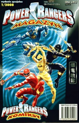Power Rangers Komiksy [KSIĄŻKA]