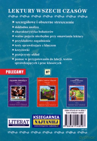 Kłamczucha Małgorzaty Musierowicz. Streszczenie, analiza, interpretacja - Danuta Anusiak [KSIĄŻKA]