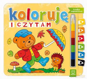 Koloruję i czytam. Kredka segmentowa [KSIĄŻKA]