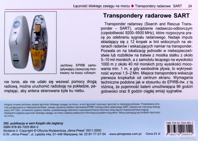 Łączność bliskiego zasięgu na morzu - Andrzej Pochodaj [KSIĄŻKA]
