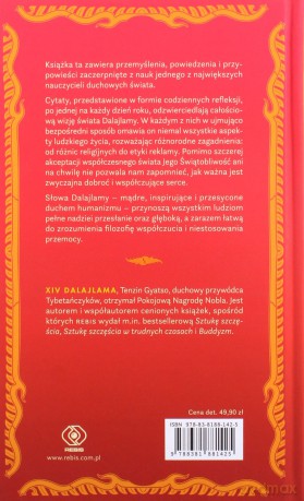 Medytacje na każdy dzień. Ścieżka do spokoju - Świątobliwość Dalajlama Jego [KSIĄŻKA]