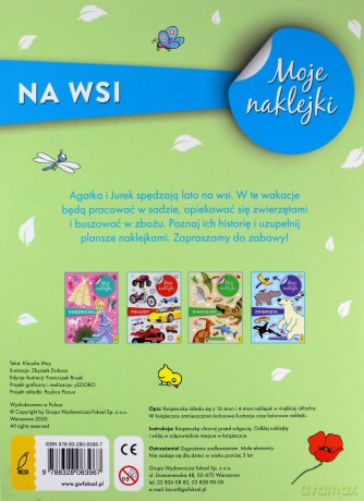 Moje naklejki. Na wsi [KSIĄŻKA]
