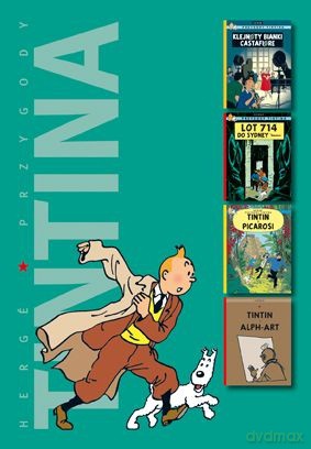 Przygody Tintina Klejnoty Bianki Castafiore/ Lot 714/ Tintin i Picarosi/Tinatin i Alph-Art (twarda) - Herge [KSIĄŻKA]