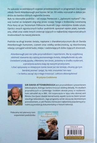 Podróże na drugi kraniec świata. Dalsze przygody młodego przyrodnika. - David Attenborough [KSIĄŻKA]