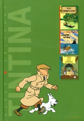 Przygody Tintina Pęknięte Ucho (twarda) - Herge [KSIĄŻKA]