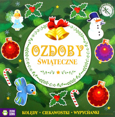 Świąteczne wypychanki. Ozdoby świąteczne [KSIĄŻKA]