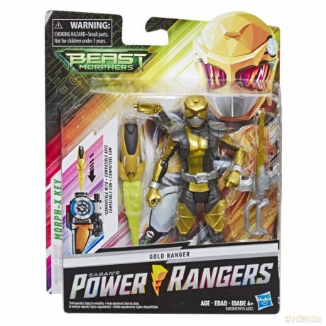 15 cm, Gold Power Rangers [FIGURKA]