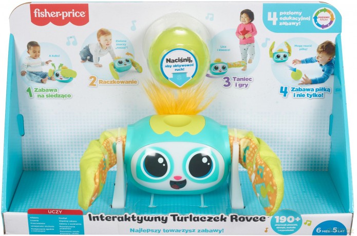 Interaktywny turlaczek Rovee