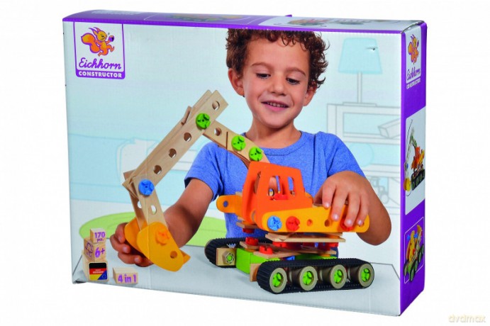 Klocki konstrukcyjne Constructor - Koparka, 170 el. [KLOCKI]