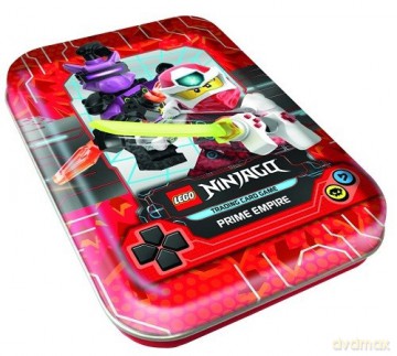 Kolekcja kart LEGO Ninjago TCG w puszce czerwona [KARTY]