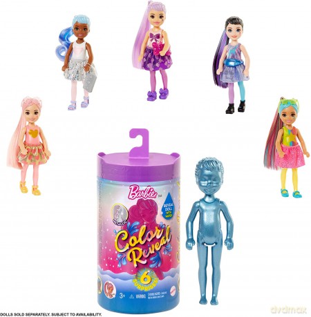 Lalka Barbie Color Reveal Karnwałowo-koncertowa