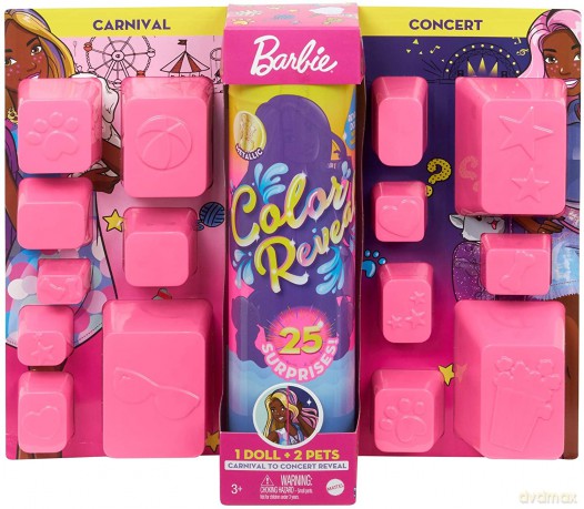 Lalka Barbie Color Reveal Karnwałowo-koncertowa