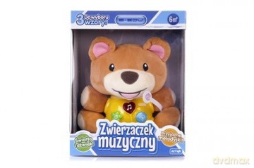 Maskotka Zwierzaczek muzyczny - Miś
